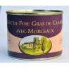 Bloc de foie gras de canard avec morceaux